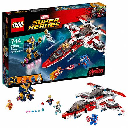 Lego Super Heroes. Реактивный самолёт Мстителей: Космическая миссия™ 